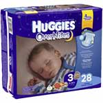 HUGGIES JUMBO OVERNITE 3 - 28 CT