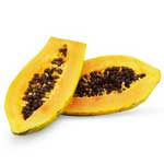 PAPAYA EN MITAD R.D./GUATEMALA - PER LB